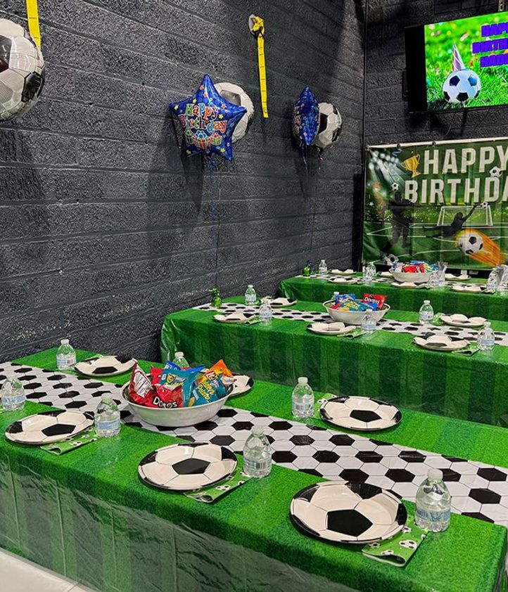 soccer birthday party